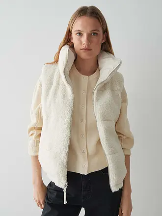 OPUS | Wendesteppgilet WENDARA | creme